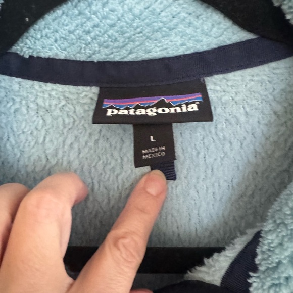 Patagonia Synchilla Snap-T Fleece Pullover Women’s Blue Lightweight Jacket - Picture 2 of 4